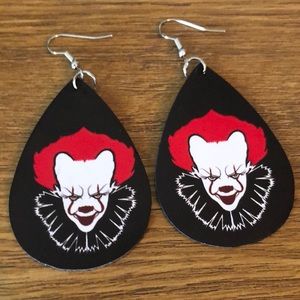 “IT” clown earrings.